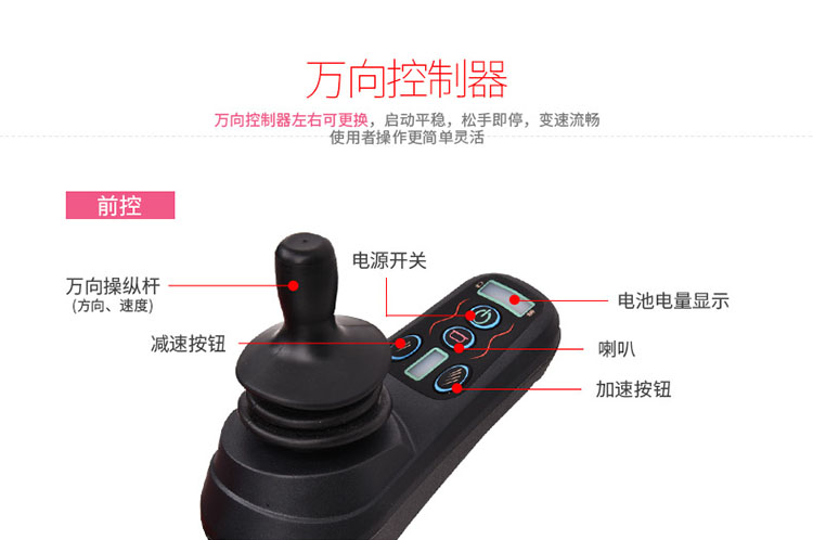 互邦電動輪椅HBLD2-A22智能控制器圖片