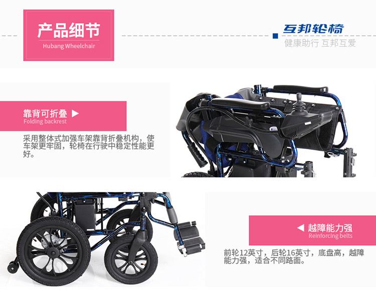 互幫電動輪椅HBLD1-E