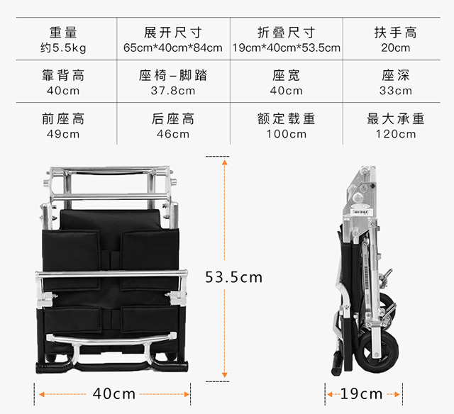 折疊輪椅
