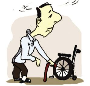 中風(fēng)偏癱患者離開(kāi)輪椅怎么鍛煉走路