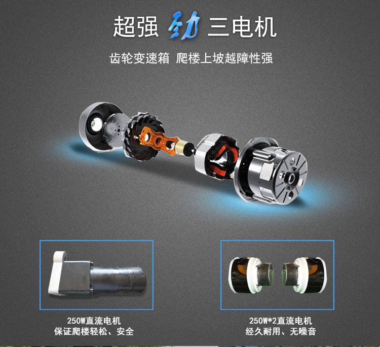 電動爬樓輪椅電機