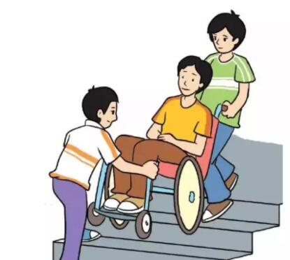 普通輪椅上樓梯的方法怎樣能上樓梯