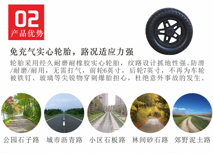 舒樂適3021遙控折疊便攜式代步車