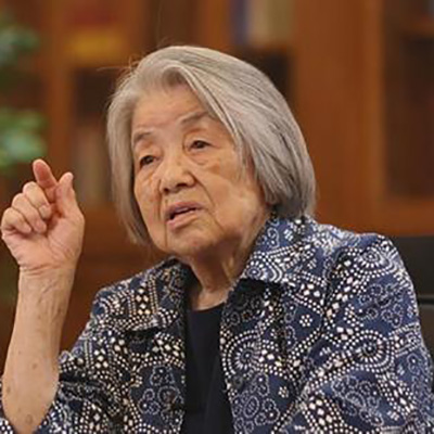 日本九旬老嫗不顧右翼騷擾坐輪椅來華講述歷史真相