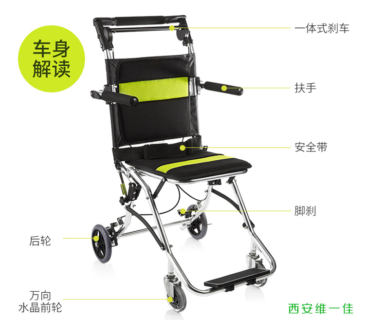 魚躍輪椅,魚躍輪椅凌躍2000車身解讀