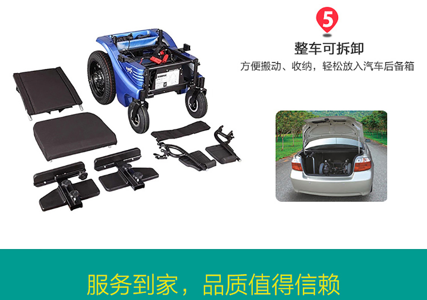 康揚電動輪椅KP40