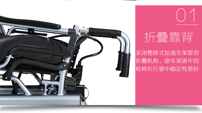 互邦HBLD2-F雙鋰電電動(dòng)輪椅車