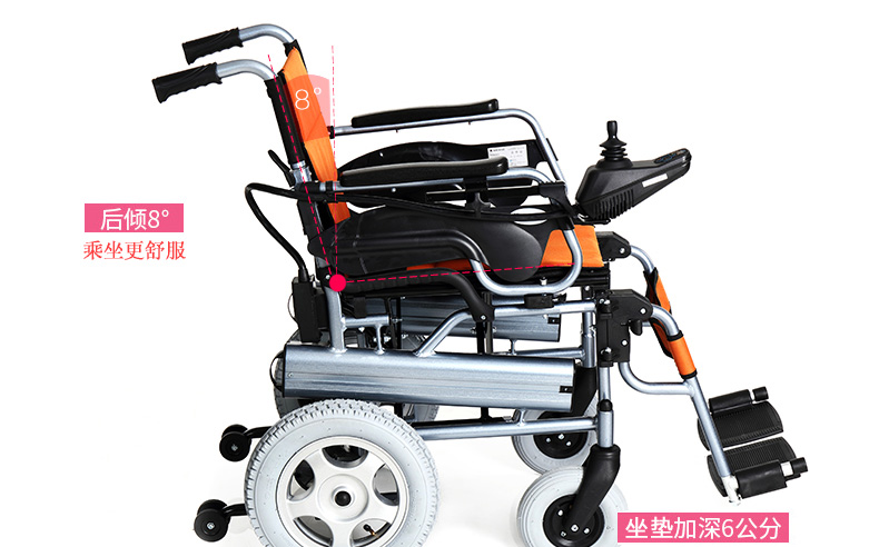 互邦HBLD2-F雙鋰電電動(dòng)輪椅車