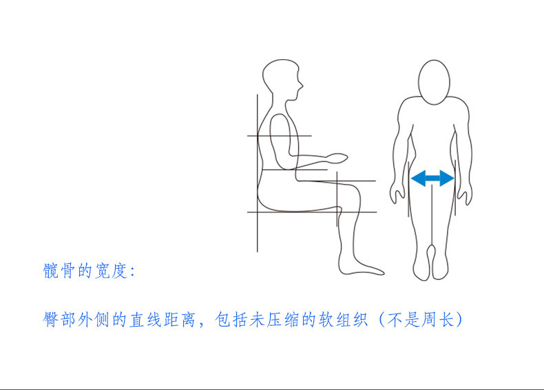 定制輪椅尺寸測(cè)量方法