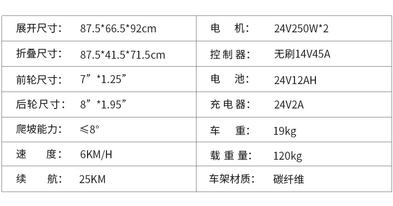 金百合DC01電動(dòng)輪椅19kg超輕碳纖維電動(dòng)輪椅車(chē)參數(shù)