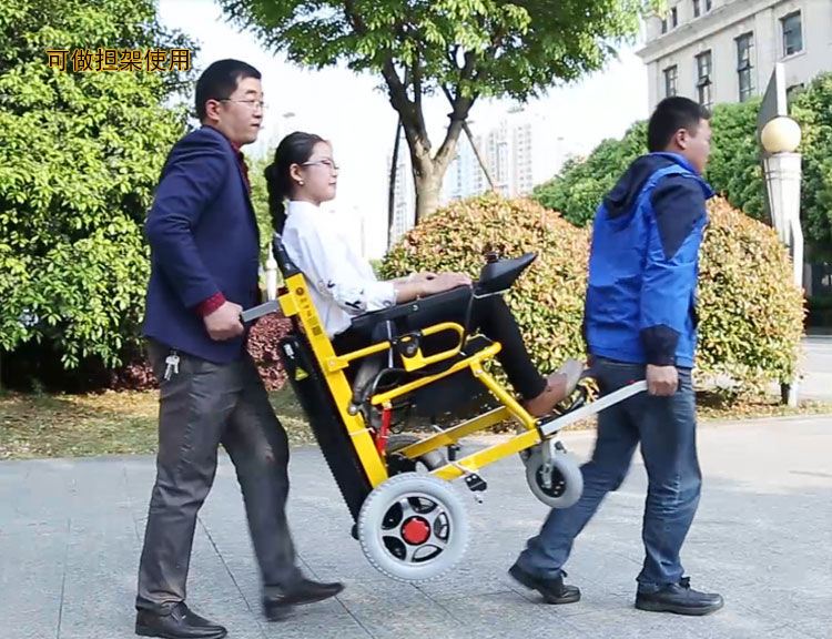 電動爬樓輪椅擔架功能